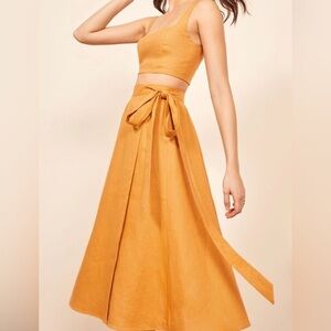Molto two piece in ocre (mustard)